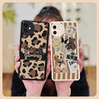 personality Anti-knock Phone Case For iphone 12 Mini Cartoon Dirt-resistant texture heat dissipation couple luxurious