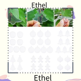 Ethel1 เครื่องประดับอะคริลิค ทรงกลม สําหรับตกแต่งต้นคริสต์มาส 10 ชิ้น