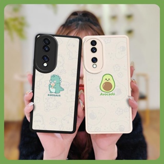 cute texture Phone Case For Huawei Honor70 youth Anti-knock creative luxurious simple Silica gel soft shell advanced Cartoon