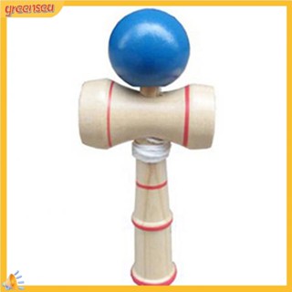 ทะเลเขียว|  ของเล่นเกม Kendama Ball แบบไม้ แบบดั้งเดิม สไตล์ญี่ปุ่น สําหรับเด็ก