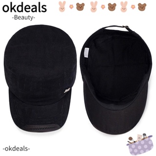 Okdeals หมวกเบสบอลลําลอง ผ้าฝ้าย ระบายอากาศ ปรับได้ เหมาะกับฤดูใบไม้ผลิ ฤดูร้อน สําหรับผู้ชาย