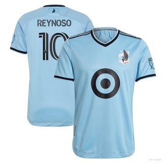 เสื้อยืดแขนสั้น ลายทีมชาติฟุตบอล Emanuel Reynoso Minnesota United FC พลัสไซซ์ 2021