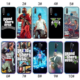 เคสใส ลาย Grand Theft Auto V สําหรับ Vivo V11 V15 V19 V20 SE Y70 Pro 2020 MZD87 GTA5