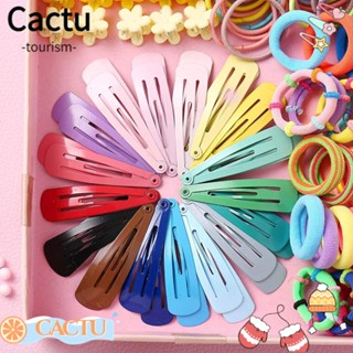 Cactu กิ๊บติดผมหางม้า แบบยืดหยุ่น สีแคนดี้ น่ารัก ใช้แล้วทิ้ง สําหรับเด็กผู้หญิง 780 ชิ้น