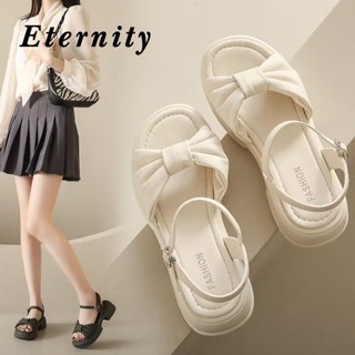 Eternity  รองเท้าแตะผู้หญิง รองเท้าแตะชายหาด พื้นหนา กันลื่น แฟชั่นฤดูร้อน สําหรับผู้หญิง 33z080302  ทันสมัย คุณภาพสูง ทันสมัย Unique B26G0DS 36Z230909