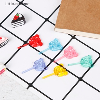 [little.coconut] อมยิ้มจิ๋ว 1:12 สีแคนดี้ สําหรับบ้านตุ๊กตา 6 ชิ้น ต่อชุด