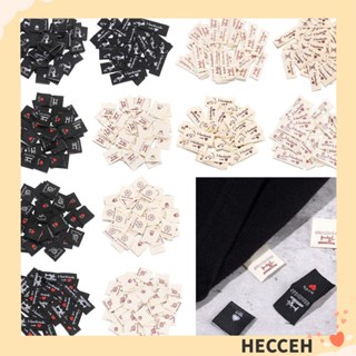 Hecceh 50 ชิ้น ป้ายเสื้อผ้า DIY ถักขนสัตว์ บอลทอ อุปกรณ์ป้ายเสื้อผ้า