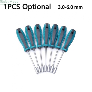 【Big Discounts】Professional Socket Screwdriver Kit 3 6mm Hex Key Sizes Anti slip Handle#BBHOOD