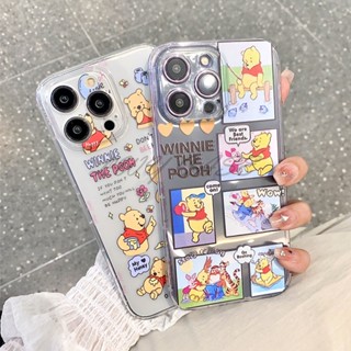 เคสโทรศัพท์มือถือ สําหรับ Xiaomi Redmi Note 12 Pro Note 11 Pro 11s Note 10 Pro 10s Note 9 Note 8 Pro Note 7 Note 6 Pro 5 Pro Note 4 4X Redmi A1+ A1 10 10C 10A 9 9A 9C 8 8A เคสโทรศัพท์มือถือ ลายการ์ตูนหมีพูห์ สําหรับ Pro Winnie the Pooh