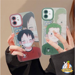 เคสโทรศัพท์มือถือ ขอบตรง กันกระแทก ลายการ์ตูนอนิเมะ One Piece สําหรับ Realme C55 C35 C33 C30 C30s 10 9 Pro+ C25Y C21Y C25 C25s C25Y C21 C20 C20A C15 C12 C11 8i 8 7 Pro 5 5s 5i 6i