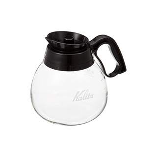 Kalita Kalita Coffee Decanter, Heat Resistant Glass, 1.8L, Black #32003