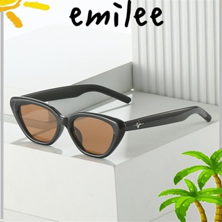 EMILEE แว่นตากันแดด UV400 ทรงสี่เหลี่ยม ขนาดเล็ก ป้องกันรังสียูวี สําหรับชายหาด