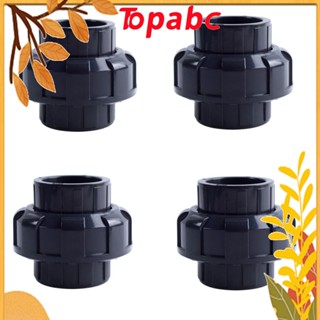 Top ข้อต่อท่อน้ํา PVC UPVC กันลื่น ป้องกันการกัดกร่อน 1 นิ้ว SCH 80 4 ชิ้น