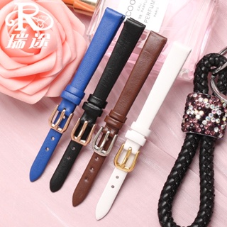 สายนาฬิกาข้อมือ หนังวัวแท้ ขนาดเล็ก สําหรับ Disney Rossini Slim Watch Strap Cowhide Bracelet 6 8 10 มม.