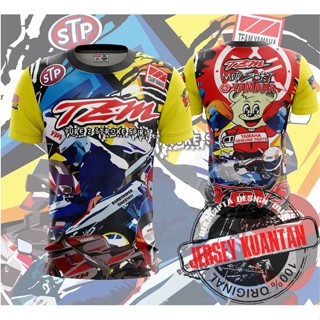 เสื้อกีฬาแขนสั้น ลายทีมครอบครัว Jersey Yamaha TZM 2022 v2