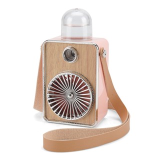 Sale! Cooling Fan 3 In 1 Hanging Neck Mini Cooler Portable Humidification USB Fans