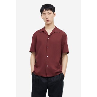 H&amp;M  Man Regular Fit Short-sleeved lyocell shirt 1064390_1