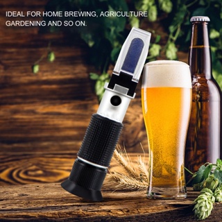 Ryo Tools Brewing Refractometer 0-80% ไวน์ เบียร์ สุรา เอทานอล เทสเตอร์มาตรวัดสำหรับใช้ในบ้าน