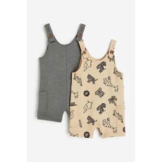 H&amp;M  Boy 2-pack dungaree shorts 1136107_1