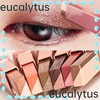 Eucalytus1 อายแชโดว์ชิมเมอร์ เนื้อกํามะหยี่ สองสี ติดทนนาน