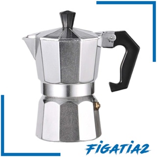 [Figatia2] หม้อชงกาแฟ เอสเปรสโซ่ สไตล์อิตาลี สําหรับตั้งแคมป์กลางแจ้ง คาเฟ่