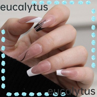 Eucalytus1 เล็บปลอม แบบกด DIY 24 ชิ้น