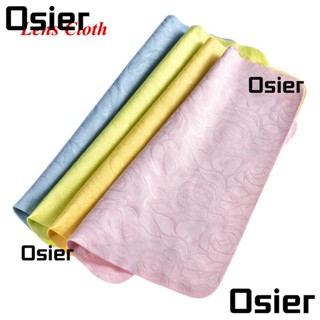 Osier1 ผ้าทําความสะอาดเลนส์กล้อง หน้าจอโทรศัพท์ หลากสี สุ่มสี 1 2 3 4 ชิ้น