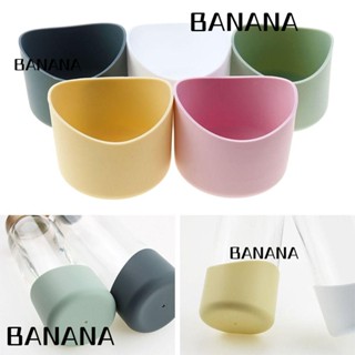 Banana1 ฝาครอบขวดน้ํา ซิลิโคน กันลื่น สําหรับเล่นกีฬากลางแจ้ง