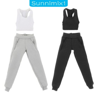 [Sunnimix1] เสื้อกั๊ก และกางเกง สเกล 1/12 2 ชิ้น สําหรับตุ๊กตาฟิกเกอร์ทหาร 6 นิ้ว