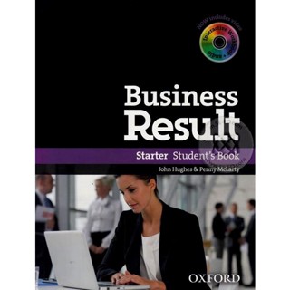 Bundanjai (หนังสือเรียนภาษาอังกฤษ Oxford) Business Result Starter : Students Book and Online Workbook +DVD (P)