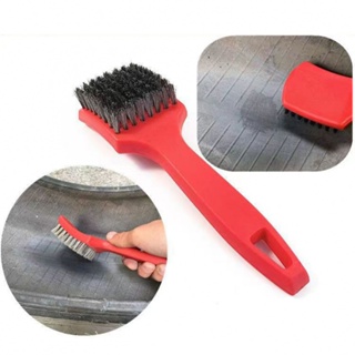 ⚡NEW 8⚡Wire Sanding Brush Red Steel+plastic Tire Repair Tool Automotive Tools