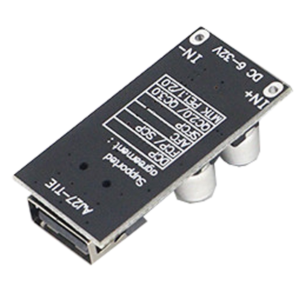 Qc3.0 QC2.0 USB DC-DC Buck Converter โมดูลขั้นตอนลงชาร์จไปยัง Fast Quick Charger Circuit Board