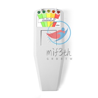 เครื่องตรวจจับรังสีแม่เหล็กไฟฟ้า EMF แบบพกพา EMF 5 LED