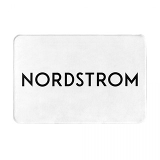 Nordstrom (2) พรมเช็ดเท้า ผ้าสักหลาด กันลื่น ดูดซับน้ํา แห้งเร็ว สําหรับห้องน้ํา 16x24 นิ้ว พร้อมส่ง