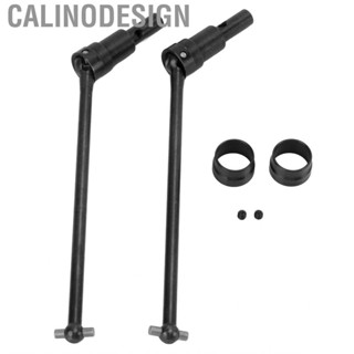 Calinodesign 2pcs Metal Front And Rear Drive Shaft For JLB 1/10 RC Truck Harden Steel Univ WT