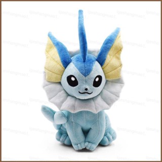 หมอนตุ๊กตานุ่ม รูปการ์ตูนโปเกม่อน Vaporeon ขนาด 30 ซม. เหมาะกับของขวัญ ของเล่นสําหรับเด็ก