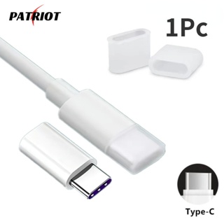 [PATRIO] ฝาครอบป้องกันฝุ่น แบบสากล / ฝาครอบป้องกันสายชาร์จโทรศัพท์ USB Type C / อะแดปเตอร์ขยายสายเคเบิลซิงค์ข้อมูล แบบใส