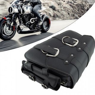 ⚡NEW 8⚡Saddlebag Replacement Bag Model Black PU Left Saddlebag W/ side storage New