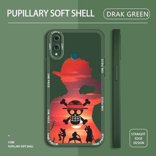 เคสโทรศัพท์ซิลิโคน TPU แบบนิ่ม ลายการ์ตูนลูฟี่ กันกระแทก สําหรับ Huawei Y7A Y9S Y9 Prime 2019