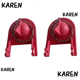 Karen วาล์วท่อระบายน้ํา 2 นิ้ว ประหยัดน้ํา สีแดง สําหรับห้องน้ํา Kohler 2 ชิ้น