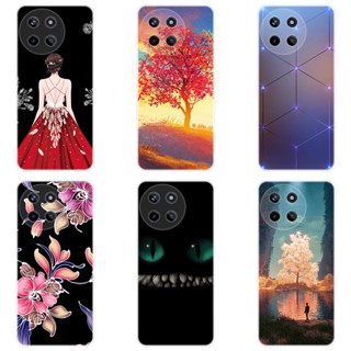 เคสโทรศัพท์ซิลิโคน TPU แบบนิ่ม ลายเพ้นท์ สําหรับ Realme 11 4G Realme11 4G