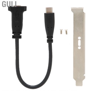 Guli Type‑C M To F Cable Motherboard Expansion With USB 3.1 Front Pan