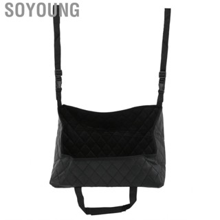 Soyoung Holder  Side Storage Bag Black Nylon for Purse Phone