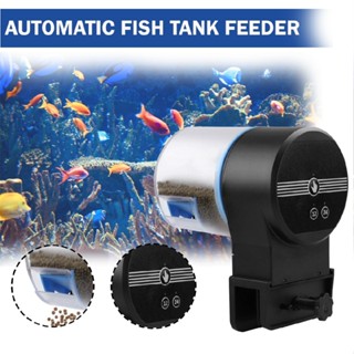 New Adjustable Fish Feeder Feeding Aquarium Tank Automatic Food Dispenser Timer