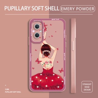 เคส OPPO A36 A76 A95 Realme 9i A96 4G 5G เคสโทรศัพท์ซิลิโคน TPU แบบนิ่ม ลายการ์ตูน กันกระแทก