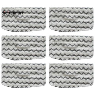 ผ้าม็อบไอน้ํา ทําความสะอาดได้ อุปกรณ์เสริม สําหรับ Shark M11 D11 D01 M01 P2 6 ชิ้น