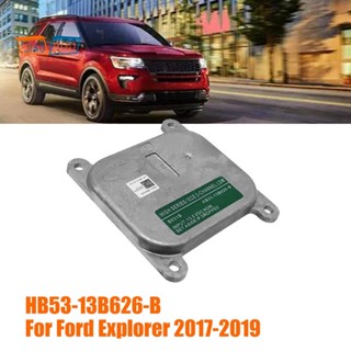 โมดูลควบคุมไฟหน้ารถยนต์ HB53-13B626-B สําหรับ Ford Explorer 2017-2019 LDM LED Light Driver Xenon HID Ballast