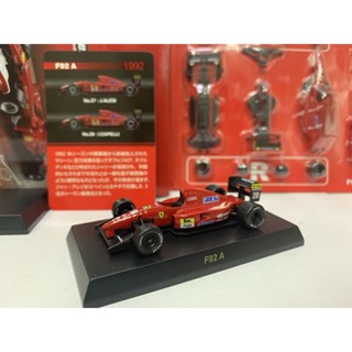 โมเดลรถยนต์ Kyosho 1:64 Ferrari F92A Alesi No. โมเดลรถยนต์ 27 1992 Formula 1 ของเล่นสําหรับเด็ก