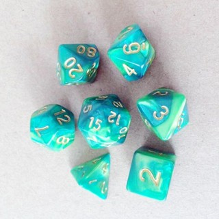 Hot Sale 7 Sided Die D4 D6 D8 D10 D12 D20 DUNGEONS&amp;DRAGONS D&amp;D RPG (6 colors) Best Service SX Clearance sale