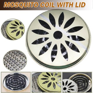 New Mosquito Coil Tray Portable Holder Metal Repellent Rack Summer Anti-mosquito